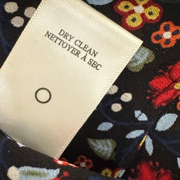 A.L.C Silk  Printed V Neck Floral Ruffle Blouse 🌼 - Picture 9 of 11